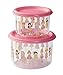 Sugarbooger Good Lunch Snack Containers Small Set-of-Two, Princess