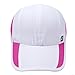 GADIEMKENSD Quick Dry Sports Hat Lightweight Breathable Soft Outdoor Run Cap (Classic Upgrade, White)