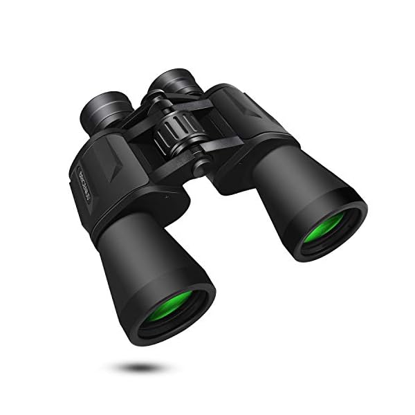 BRIGENIUS 10x50, HD Fernglas Erwachsene, Kompakt mit Nachtsicht, Wasserdicht FMC-Linse für Vogelbeobachtung Wandern Jagd Sightseeing