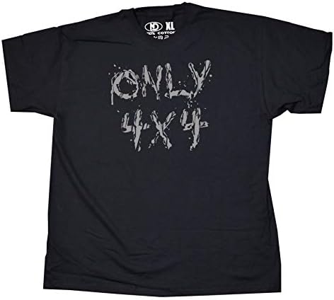 Only 4x4 Muddy Logo T Shirt Off Road Car Truck SUV