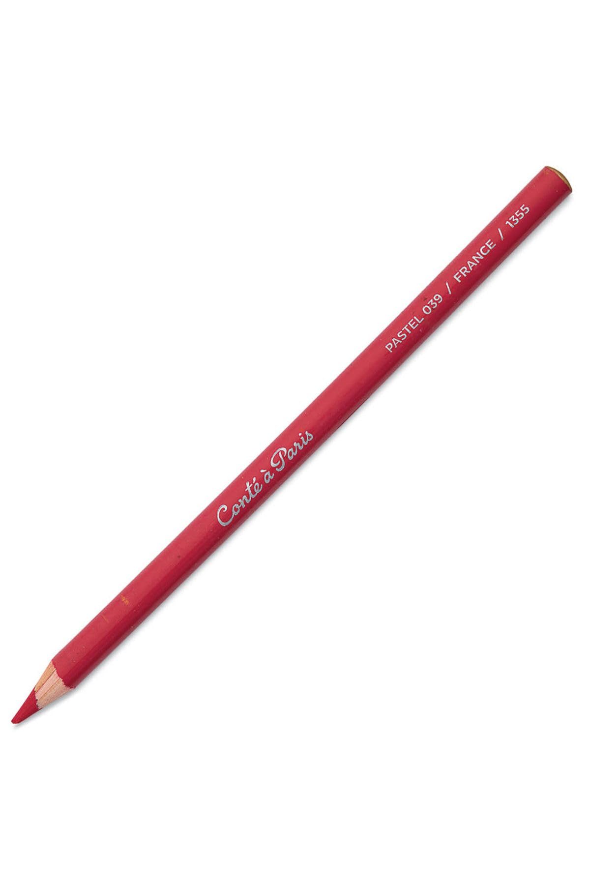 Conte 9500180 Individual Pastel Pencil Garnet Red 39