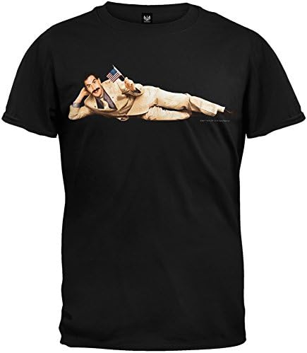 Borat - Lying Down Soft T-Shirt - Medium