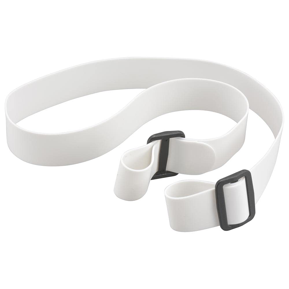 オーム電機 ヘッドライト用シリコンバンド ホワイトの商品画像