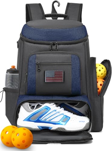 HAMBOLY Large Pickleball Backpack Bag