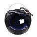 Motorcycle Scooter PILOT Open Face Helmet DOT - Rubber Finish Black LARGE