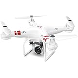 Nacome New X52 2.4G WiFi FPV Live Helicopter RC With Altitude Hold HD Camera 0.3MP HD Camera (White)