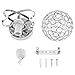 Wall Sconces Crystal Wall Lights Sunsbell Silver Wall Decor, Crystal Decor Wall Lamp, Lighting Polished Chrome Finish Wall Light Fixtures for Living Room Decor Bathroom Hallway (Give Away Bulbs)