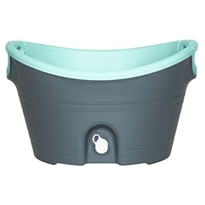 Igloo Insulated Party Bucket, 20 quart/18.9 L, Charcoal Seafoam Green/Translucent