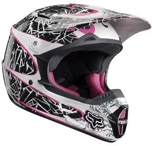 fox racing helmet pink