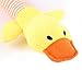 Toy for Dogs Duck Squeaker - Dental Treat, Bite Resistant, Indestructible Non-Toxic Strong Tooth Cleaning Dog Toy for Pet Training, Playing, Chewing - Soft, Bouncy, Tennis Ball