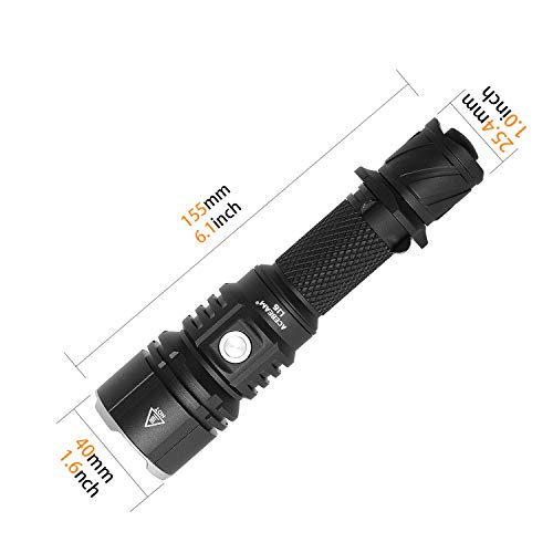 ACEBEAM L16 Tactical Flashlights Cree XHP35 LED 2000 Lumens Flashlight,Micro-USB Rechargeable,Long Throw Distance 1978ft