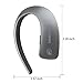 DITONG Wireless Bluetooth Headset Earbuds Handsfree Bluetooth Earphones Earpiece with Microphone Volume Control Noise Canceling for Android Cell Mobile Phones Sony Samsung LG Motorola (Gray)