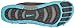 Altra Women's Superior 3 Running Shoe, Charcoal/Blue, 8 M US