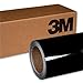 3M 2080 G12 GLOSS BLACK 5ft x 1ft (5 Sq/ft) Car Wrap Vinyl Film primary