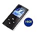 Goldenseller Black Color Mp3 / mp4 Music Video Media Player Portable Videos Player / Music Player / Voice Recording Player + 16GB Micro SD Card