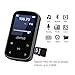 MP3 Player with Bluetooth 4.2,Portable Clip 8GB MP3 Music Player with FM Radio Voice Recorder E-Book 1.5 inch Screen Touch Buttons for Sports,Support up to 128GB