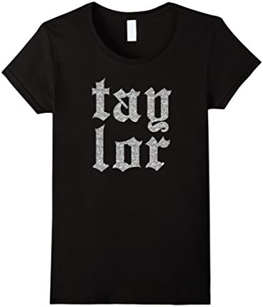 Womens Taylor reputation T-shirt Medium Black