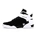 FZUU Men's Fashion High Top Leather Street Sneakers Sports Casual Shoes (10.5, Black)