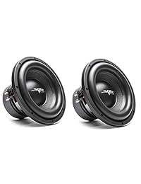 (2) Subwoofer para automóvil Skar Audio SDR 10 D4 de 10 "1200 vatios de potencia máxima y doble de 4 ohmios
