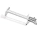 Jianuo 18mm by 14mm Stem Clear Scientic Glass Tube Adapter (3 inch)