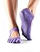 ToeSox Women's Grip Full Toe Bella Socks, Medium, Light Purple