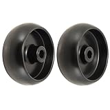 Stens 210-051 (2 Pack) Plastic Deck Wheel,Black