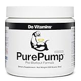 Do Vitamins - PurePump Natural Pre Workout Supplement for Men & Women, Cleanest Pre-Workout Powder Fitness Supplements Certified Paleo, Vegan, Non-GMO - No Artificial Sweeteners Colors or Flavors