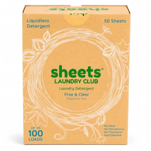 Sheets Laundry Club Detergent Sheets