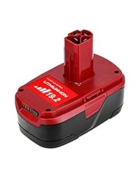 5000mAh Batería de litio de 19.2 voltios XCP Reemplace para Craftsman Batería de 19.2 voltios C3 130279005 1323903 11375 130211004 315.115410 315.11485 315.113753 Herramientas eléctricas