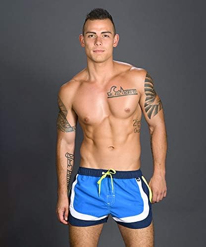 Amazon Andrew Christian アンドリュークリスチャン メンズ水着 海パン ブランド ショート丈 スイムショーツchampion 7714 水着 通販