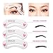 tattoo eyebrow pencil waterproof Eyes Makeup with a Micro Fork Tip Applicator Creates Natural Looking Brows Effortlessly All Day (Dark brown)