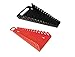 mcyiqihai APT/Ernst 5089 BK + 5188 RD Gripper 15 Wrench Organizer Set - YES 1 Each