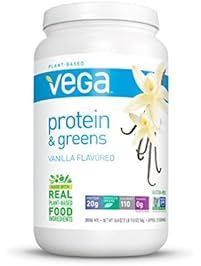 Vega Protein & Greens, Vanilla, 1.67 lb, 25 Servings