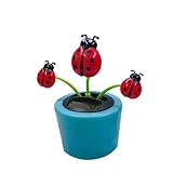 Ouniman Dancing Solar Toys, 26 Styles Solar Dancing Flower Cactus Solar Powered Toys Car Swinging Dancing Toy Car Windowsill Decoration Holiday Car Dashboard Office Home Desk Decor (P)