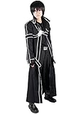 Miccostumes Men's Sword Art Online Kirito Cosplay Costume