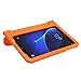 NEWSTYLE Samsung Galaxy Tab A 10.1 Kids Case (2016 NO S Pen Version) - Shockproof Light Weight Protection Handle Stand Case for Galaxy Tab A 10.1 Inch (SM-T580 / T585) Tablet 2016 Release (Orange)