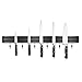 EASTVALLEY Powerful Magnetic Knife Strip or Magnetic Knife Holder Kitchen Wall Mount Rack for Knives,Garage & Workshop Tools Wall Rack: Includes Removable Hooks（24 Inch）