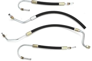 MOTOQUEEN for Corvette Power Steering Hose for 1963-1979 Corvette C2 C3 327 350 Engine Small Block