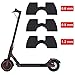 ASTVSHOP Scooter Rubber Vibration Dampers for Xiaomi Compatible for Mijia M365/M365 Pro/M187 Electric Scooter, Accessories Pack Parts Rubber Shock Absorber 3pcs (Black, 10 cm x 13 cm x 2 cm)
