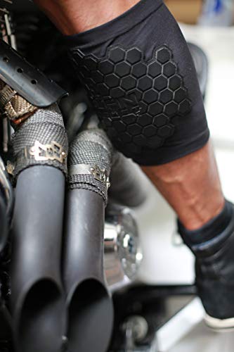 BurnJacket- motorcycle exhaust pipe burn protective sleeve - Thumbnail 2