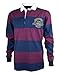 Guinness Wine and Navy Striped Rugby Jersey