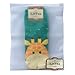 Women Boy Girl Slipper Socks Winter Towels Fabric Warm Socks Cartoon Yellow Giraffe X1