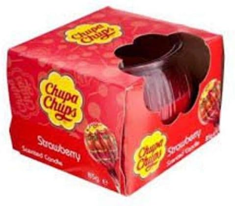 chupa chups scented candle strawberry