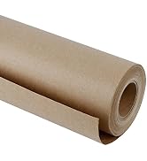 Braunes Packpapier Rolle – 38,1 Cm X 11,6 M, Recyceltes Kraftpapier Für Umzug, Geschenke & Basteln
