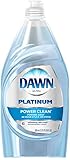 Dawn Dish Soap, Ultra Power Clean Dishwashing Liquid - 28 oz - Refreshing Rain