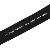 uxcell 16mm Black Polyolefin Insulation Heat Shrink Tubing 6M 19.7ft