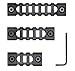 Zengi Super Lightweight Keymod Picatinny Rail Sections,Pack of 3 (3-Slot,5-Slot,7-Slot)