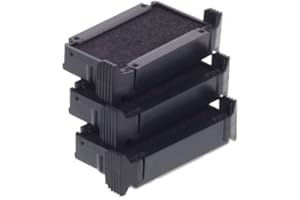 Trodat Replacement Ink Cartridge 6/4910 - Pack of 3 Color Black