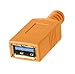 TetherPro USB-C to USB A Female Adapter (Extender) Cable | for Fast Transfer and Connection Between Camera and Computer | High Visibility Orange | 15 Feet (4.6 m) | Tether Tools