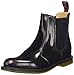 Dr. Martens Women's Flora Chelsea Boot, Cherry Red Arcadia, 4 UK/6 M US